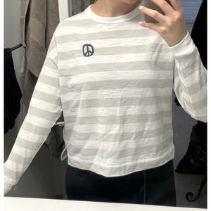 Target Peace sign pullover shirt